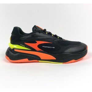 Puma PL RS-Fast Porsche Legacy 911 Shoes Sneakers Mens 8 Low Top Black 306773-01